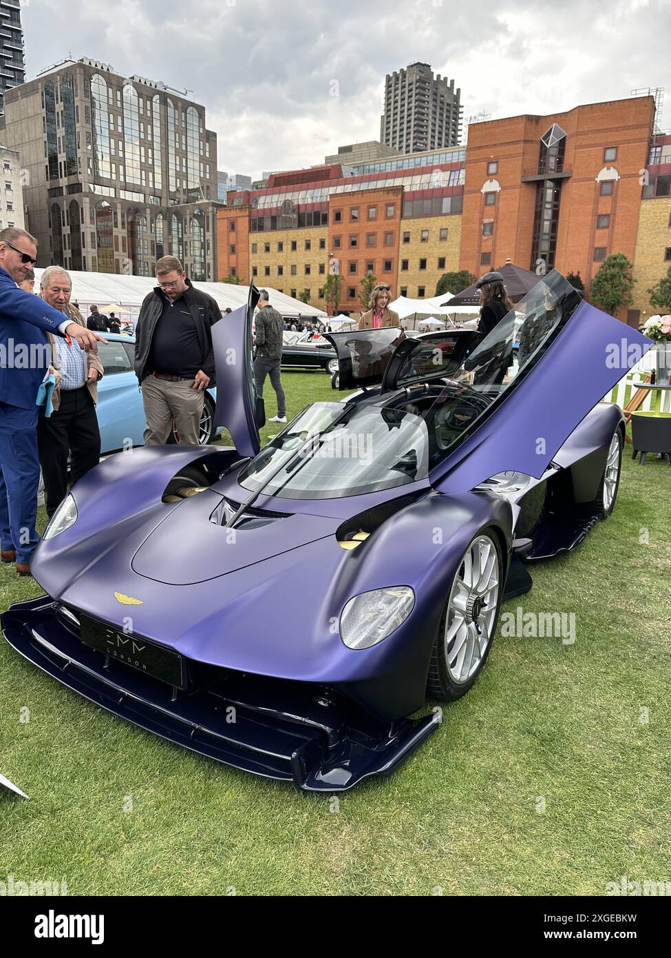London Concours 2024 held at the Honourable Artillery Company from 4 - 6 June in London, United Kingdom Featuring: Aston Martin Valkyrie Where: London, United Kingdom When: 06 Jun 2024 Credit: Jon Gillespie/WENN Stock Photo