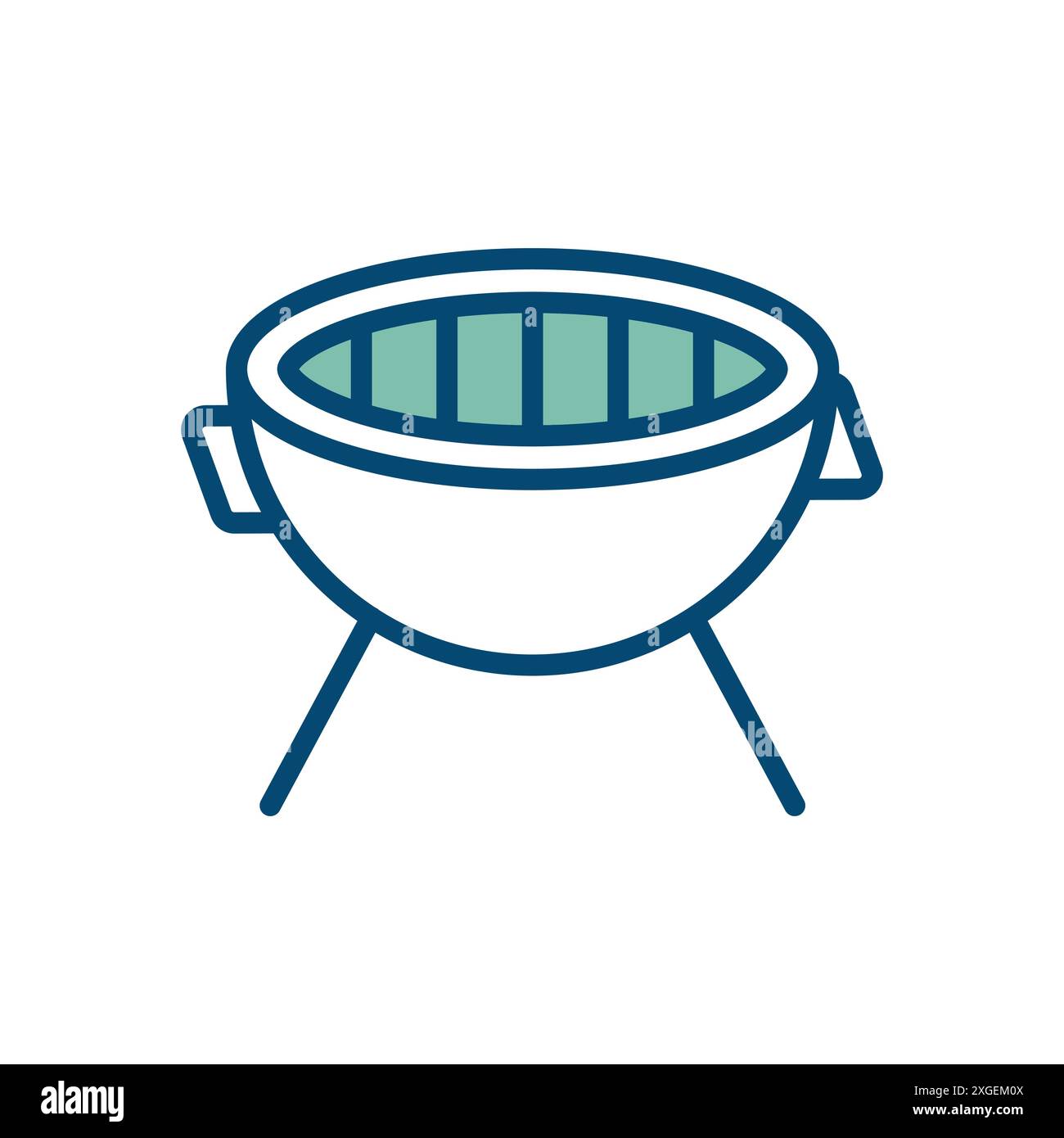 barbecue icon vector design template in white background Stock Vector ...