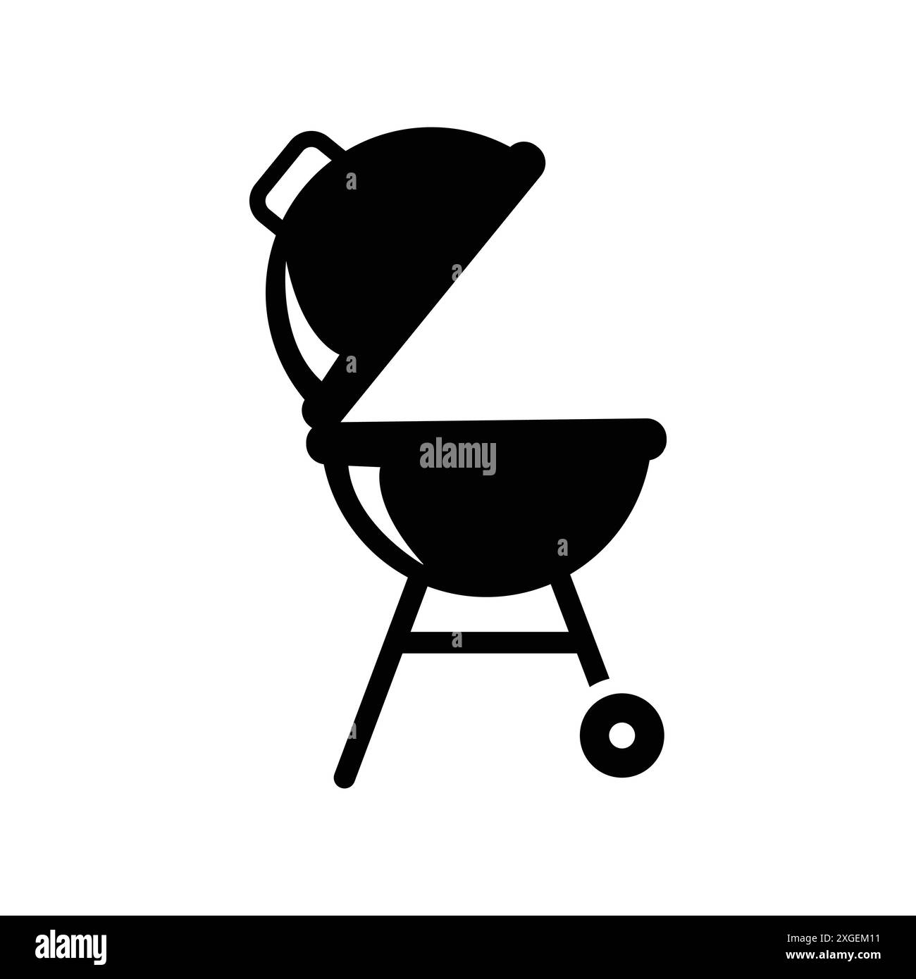 barbecue icon vector design template in white background Stock Vector ...