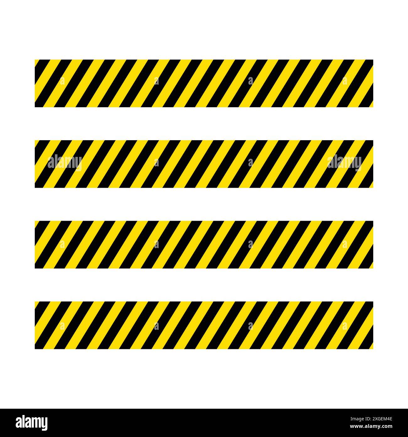 barricade tape icon vector design template in white background Stock Vector