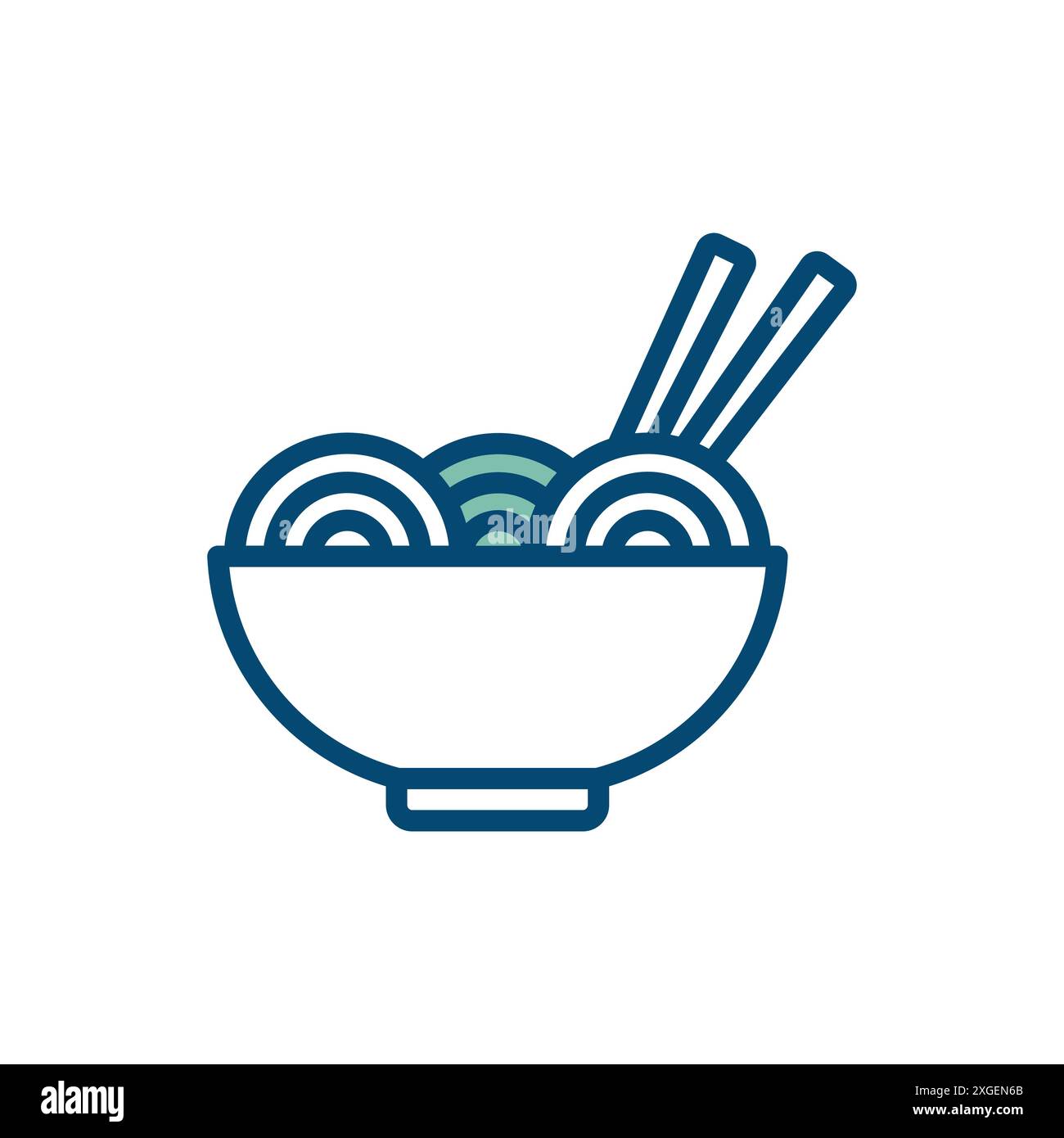 bowl icon vector design template in white background Stock Vector