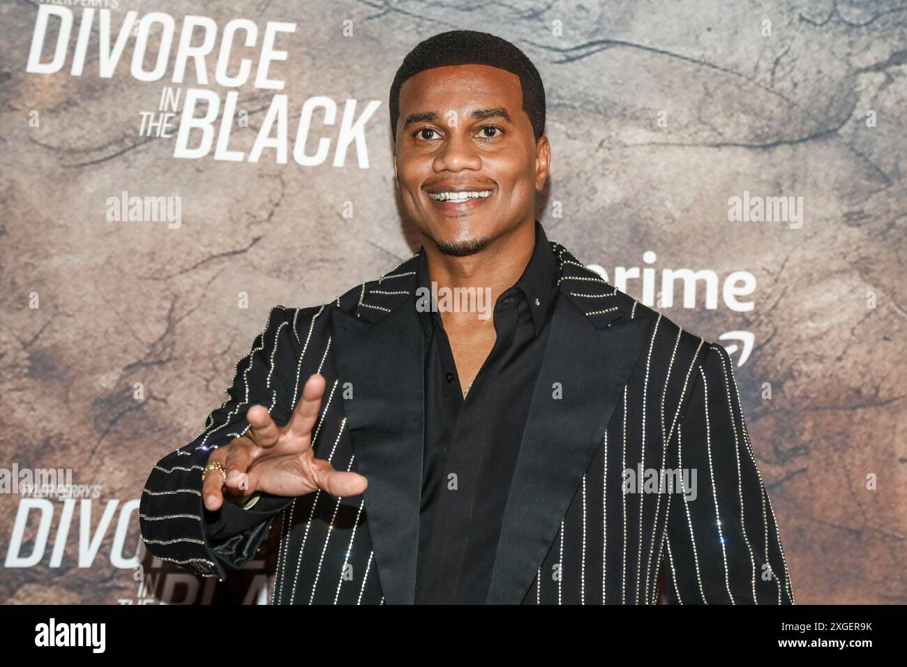 Actor Cory Hardrict attends the premiere of "Tyler Perry's Divorce in
