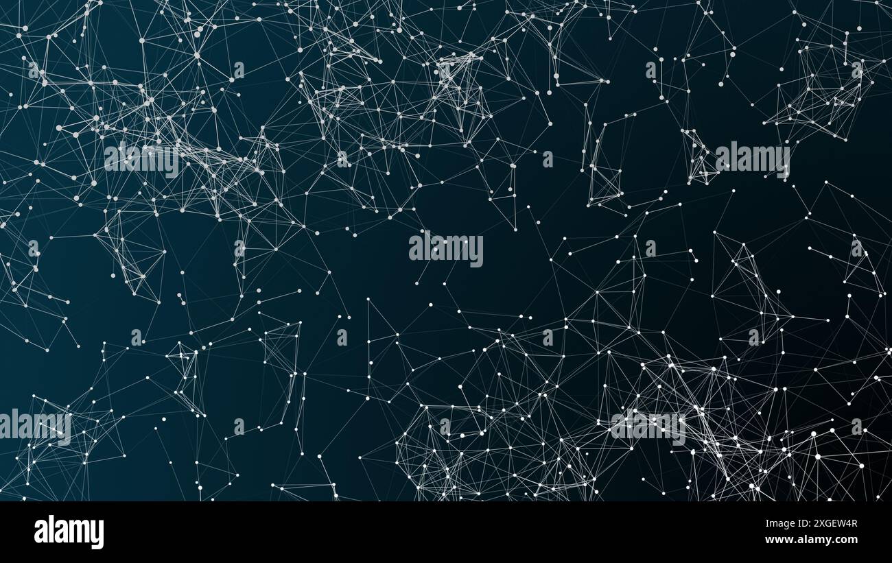 Plexus Creative Example Abstract plexus concept with connectivity Stock Photo - Alamy