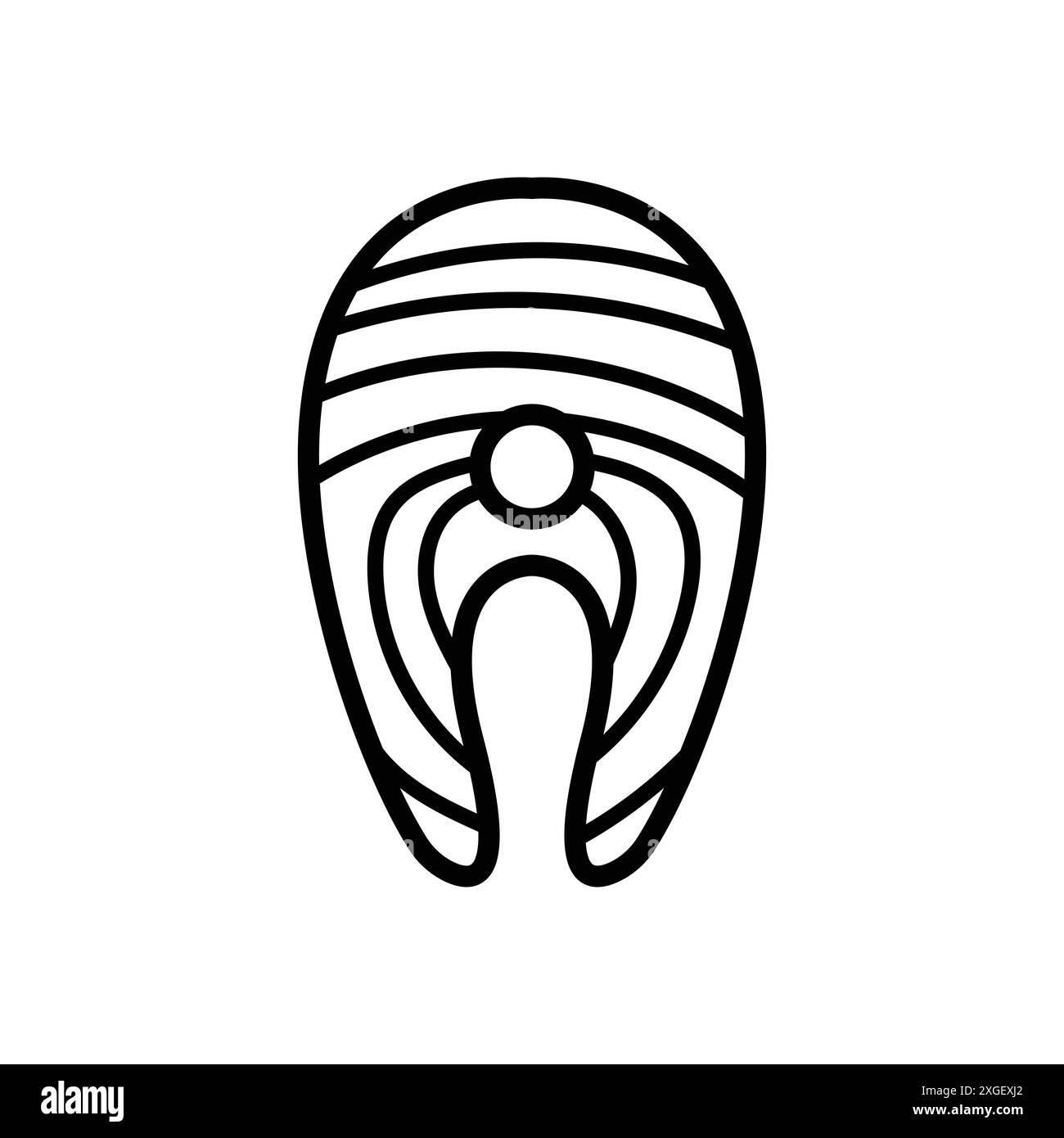 Cow fish chicken pig vector Stock Vector Images - Alamy