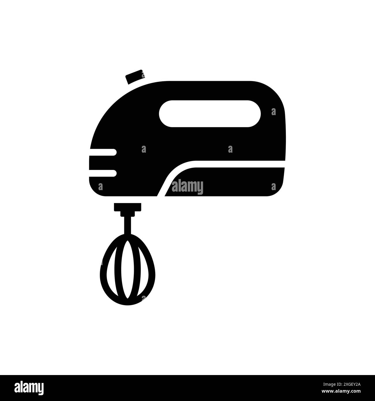 hand mixer icon vector design template in white background Stock Vector ...