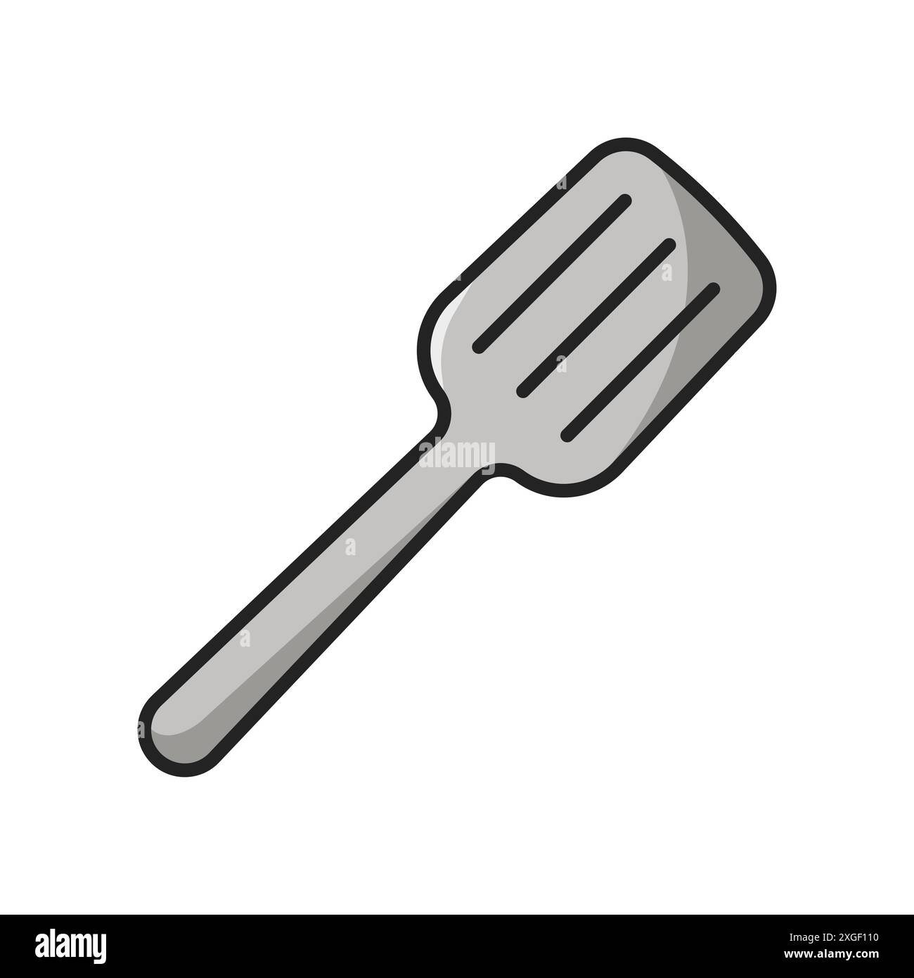 spatula icon vector design template in white background Stock Vector