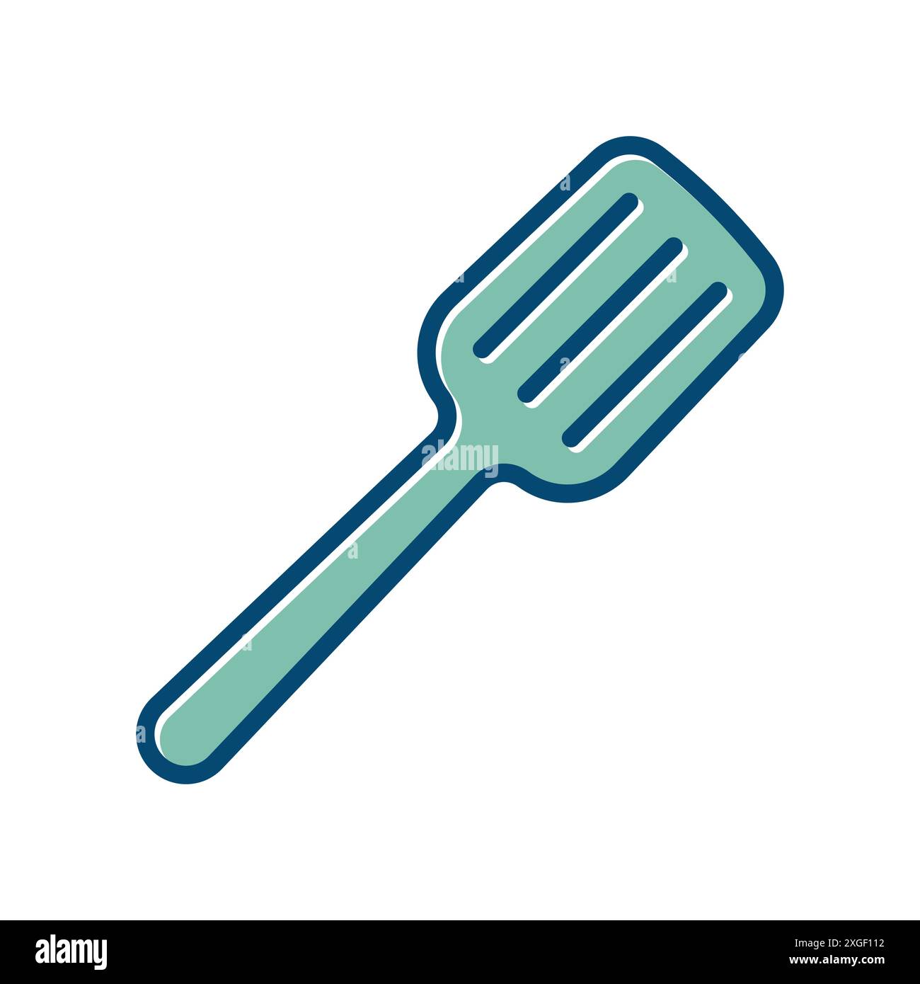 spatula icon vector design template in white background Stock Vector