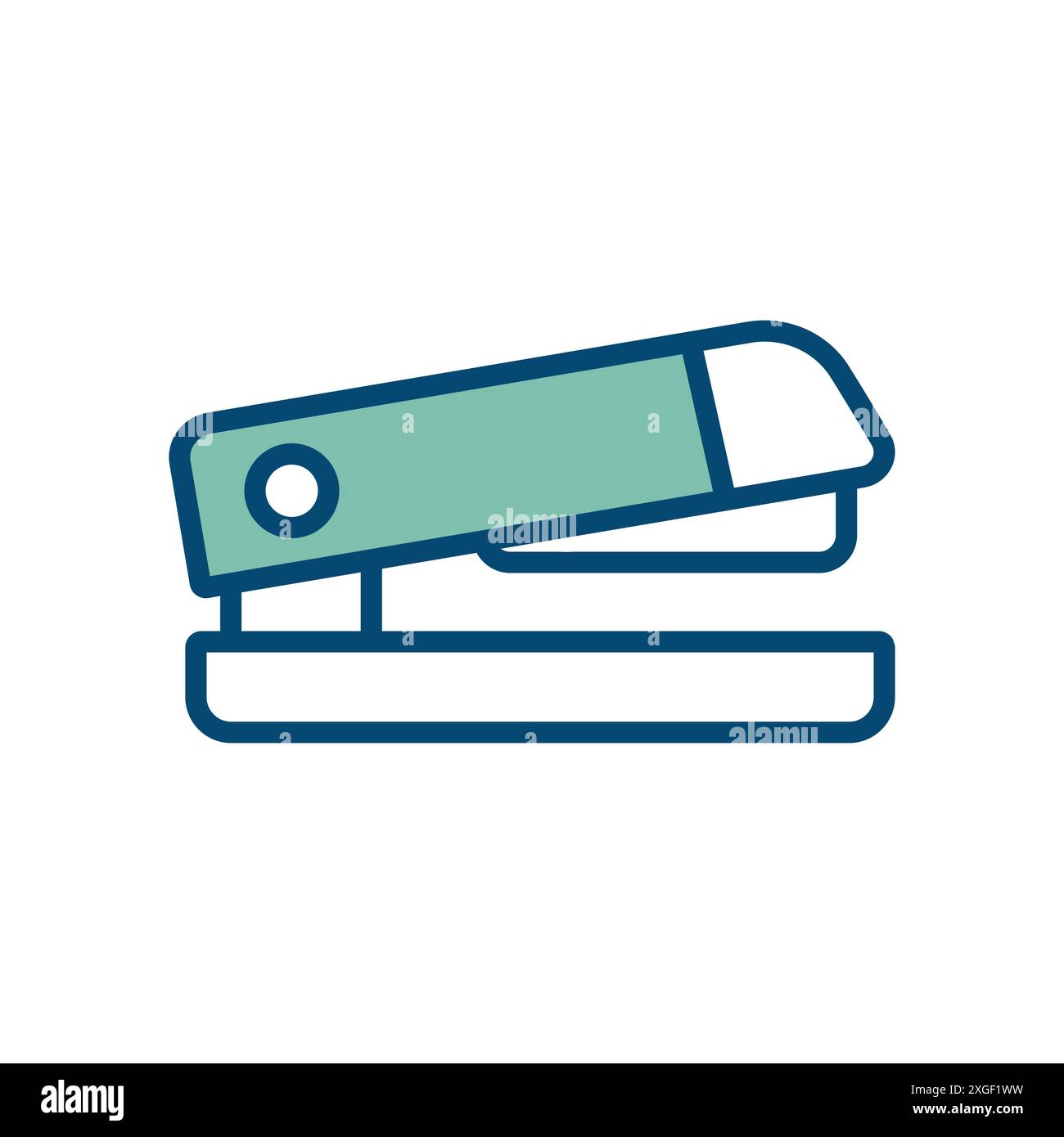 stapler icon vector design template in white background Stock Vector