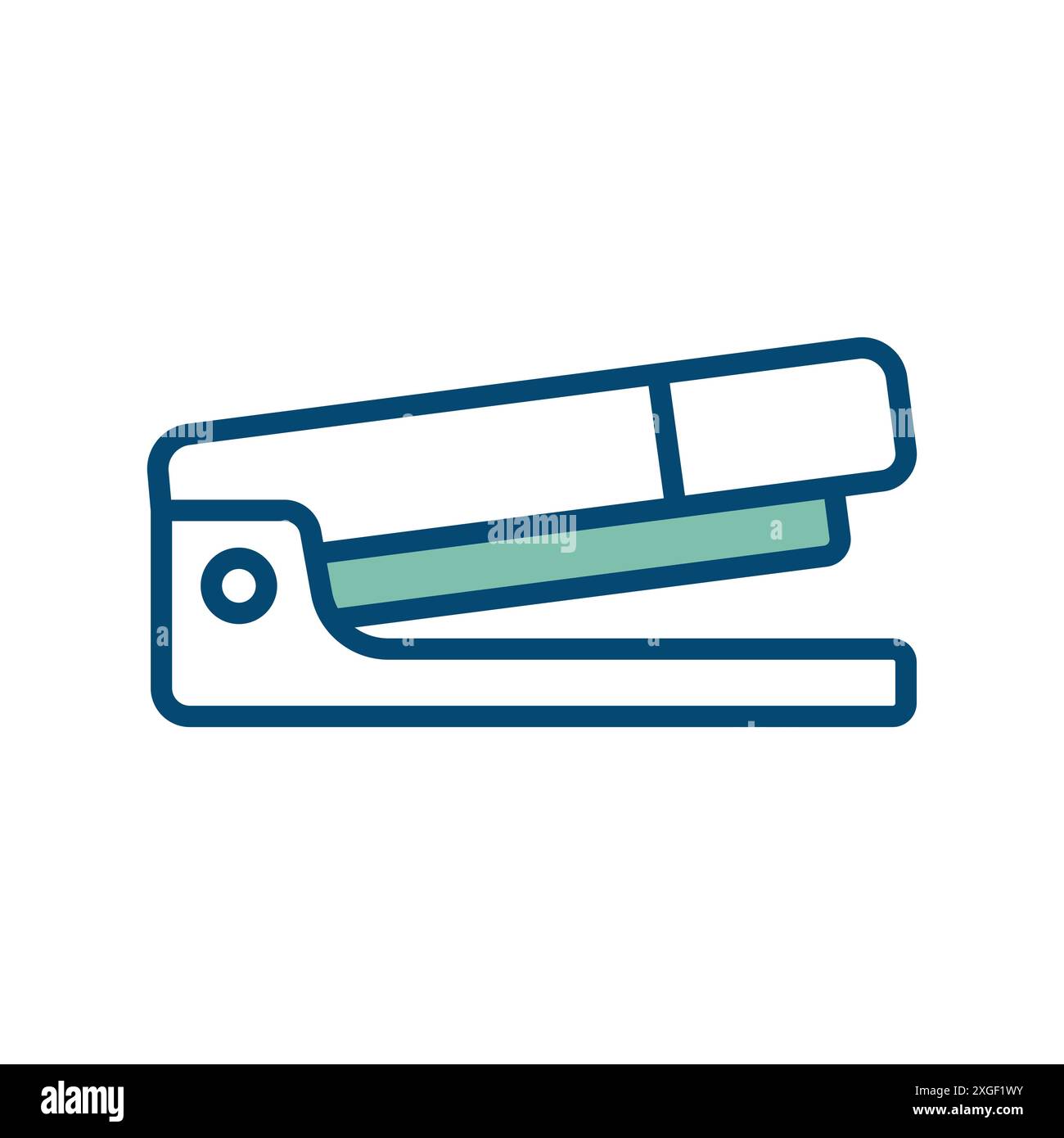 stapler icon vector design template in white background Stock Vector