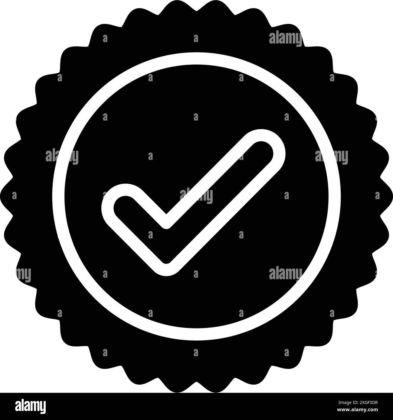 Icon for true,tick Stock Vector Image & Art - Alamy