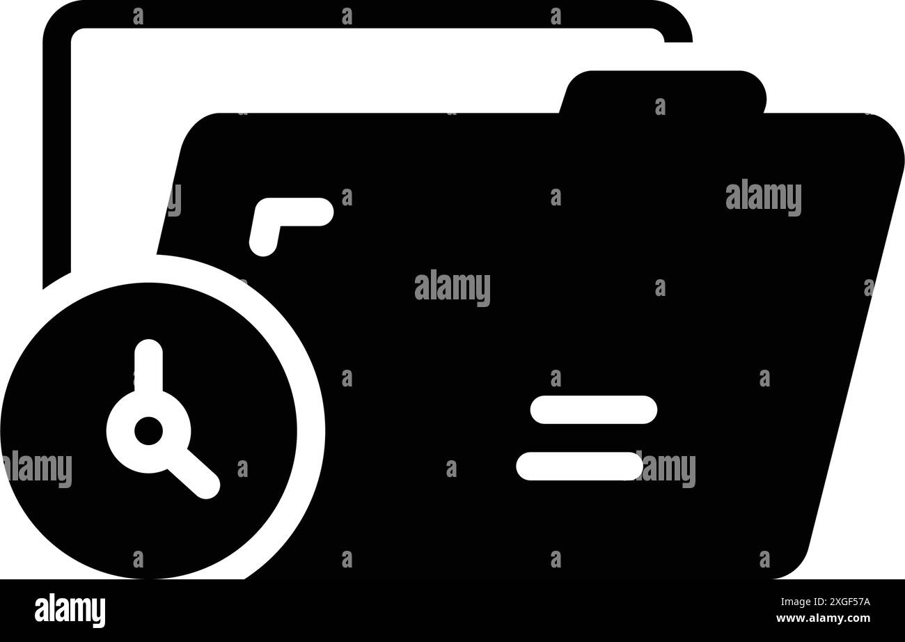 Icon for temporary,changeable Stock Vector Image & Art - Alamy