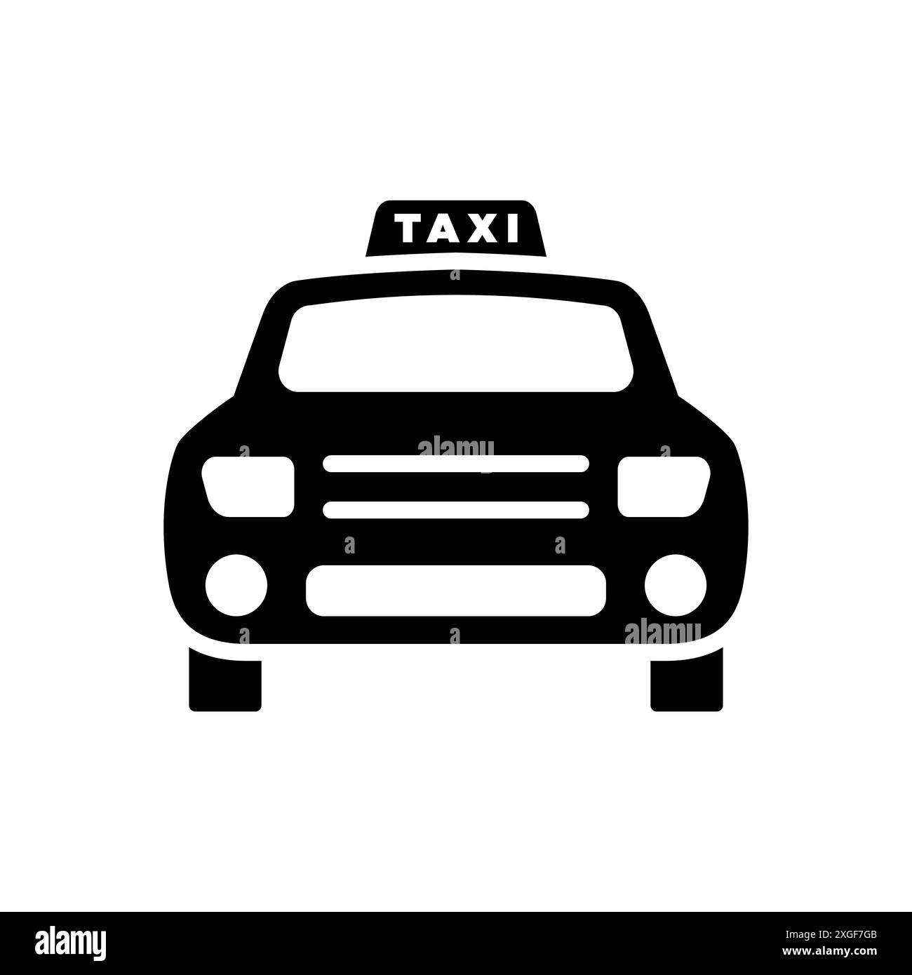 taxi icon vector design template in white background Stock Vector Image ...