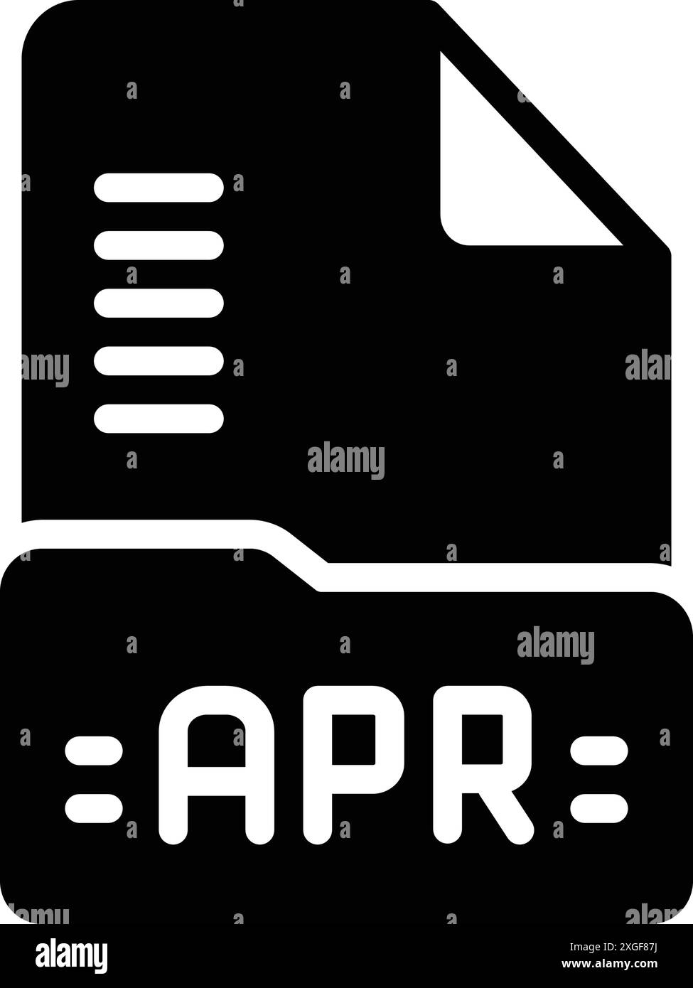 Icon for apr,document Stock Vector Image & Art - Alamy