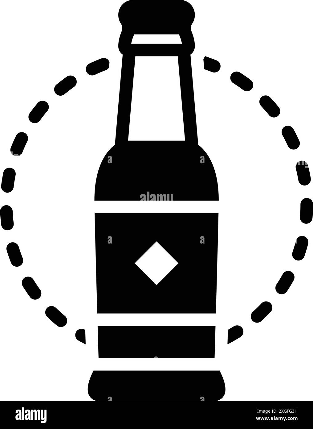 Icon for bottle,container Stock Vector Image & Art - Alamy