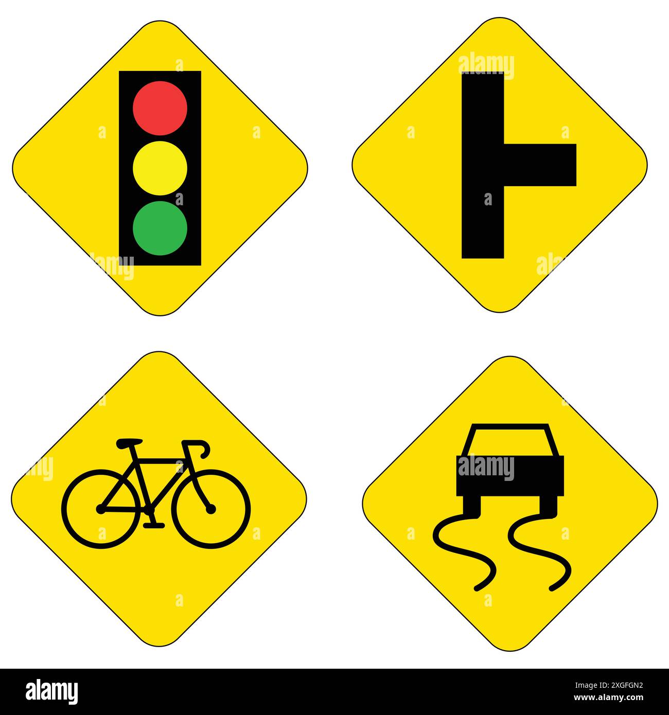 Traffic sign or road signs vector design Stock Vector Image & Art - Alamy