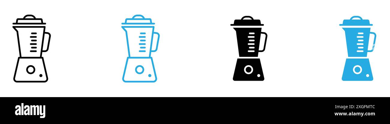 Juicer icon vector logo set collection for web app ui Stock Vector