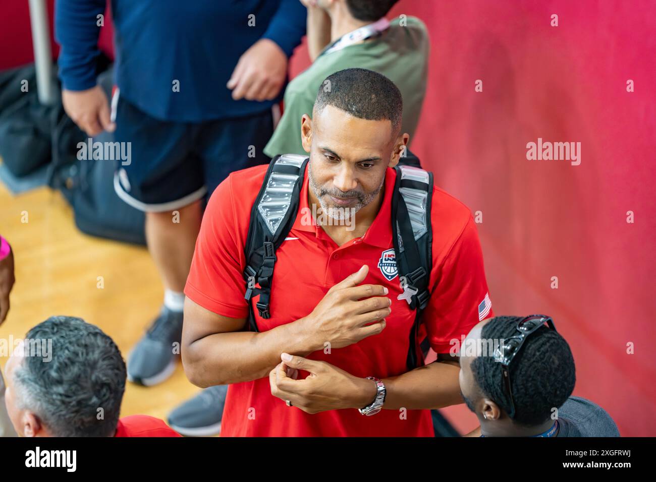 Former NBA Player Grant Hill Stock Photo - Alamy