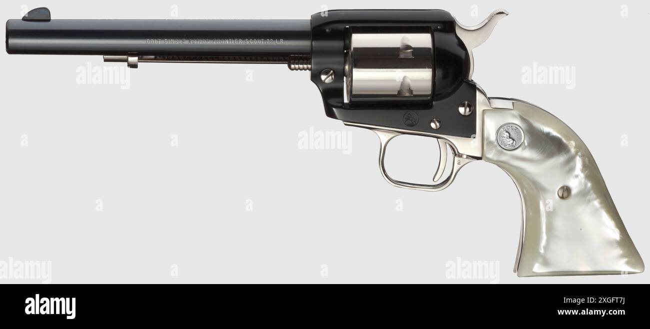 Small Colt Revolver Small arms, revolvers, Colt Model 1878 Frontier, Scout, calibre .22 ...