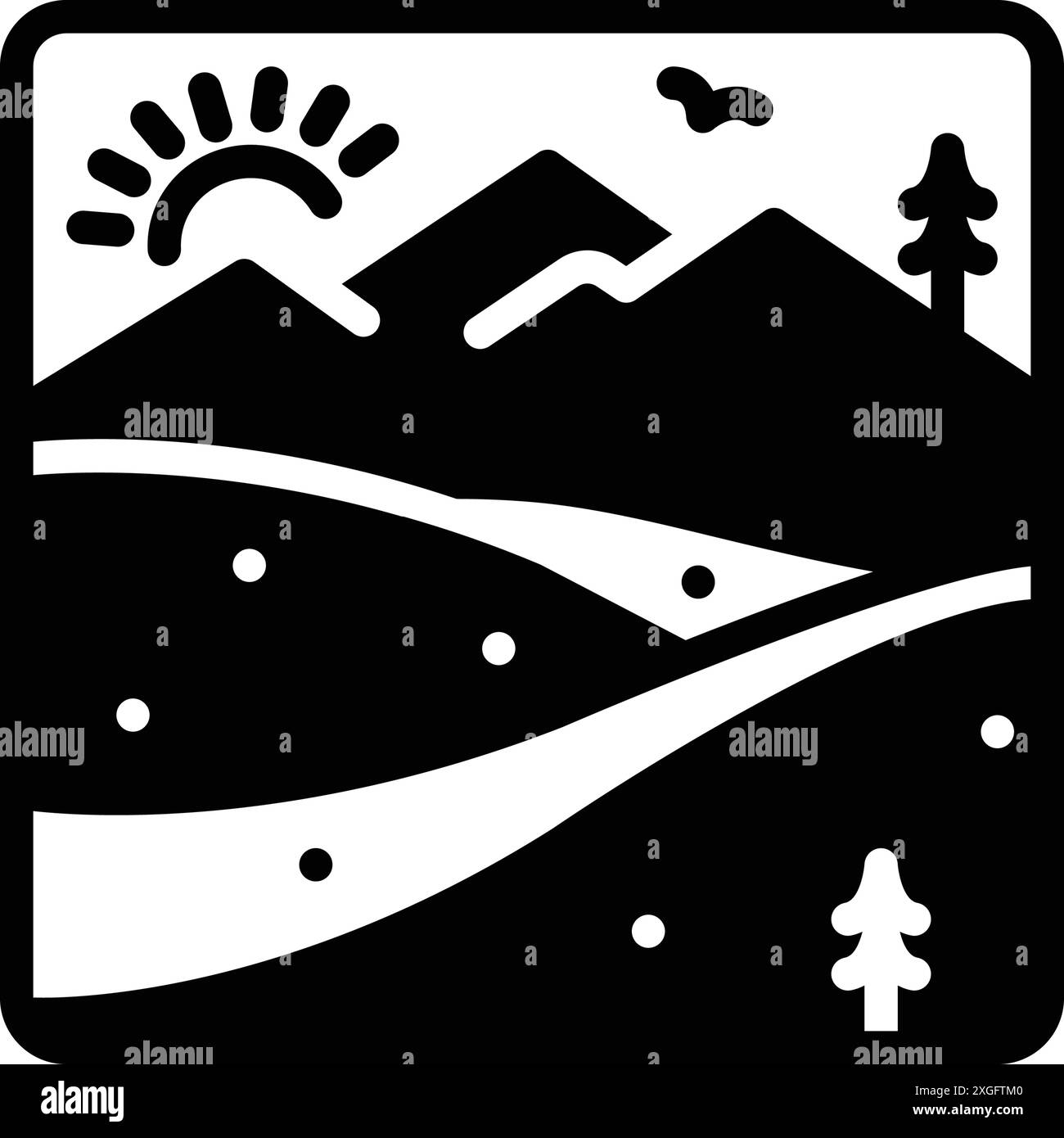 Icon for scenic,beautiful Stock Vector Image & Art - Alamy