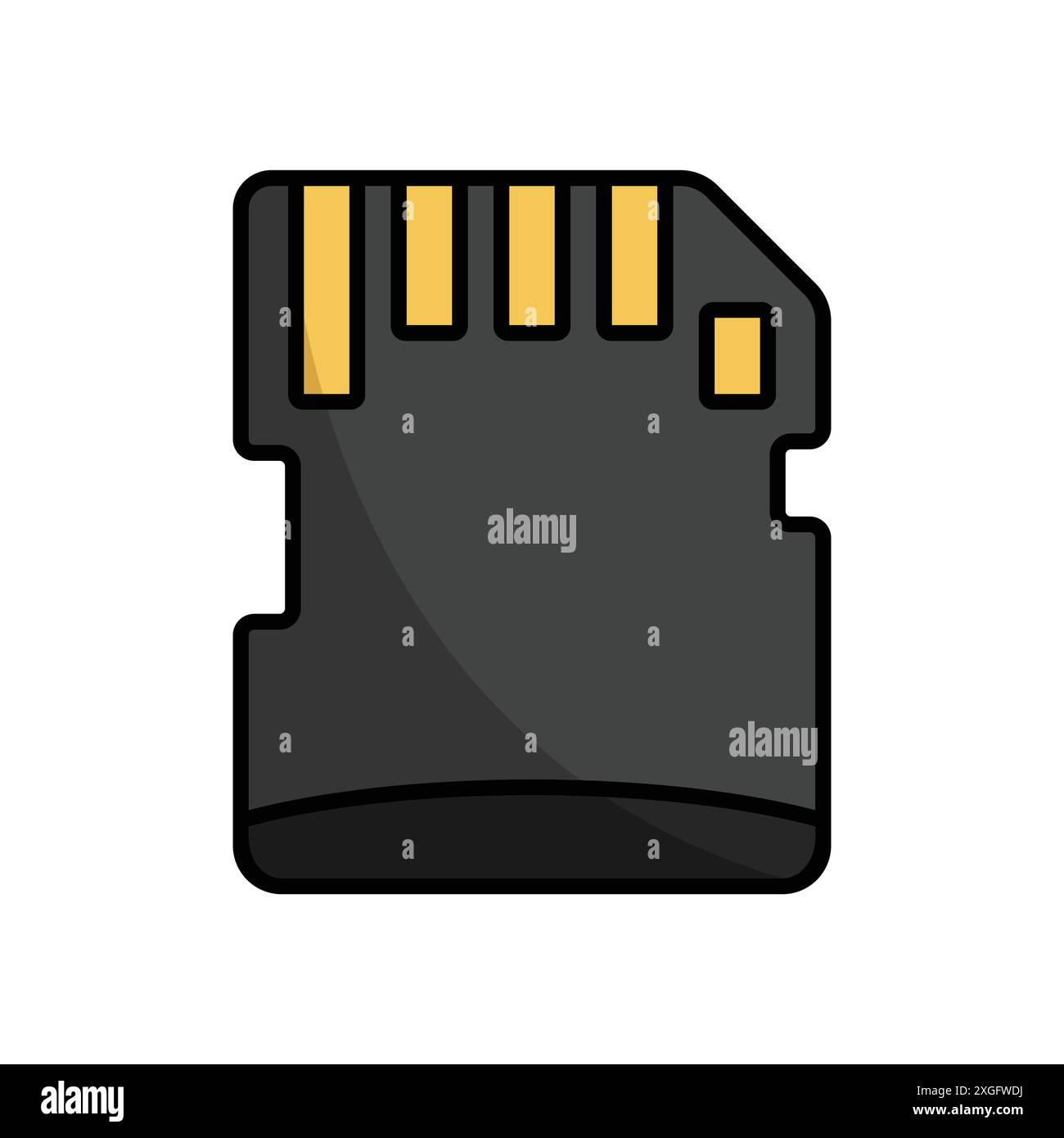 Memory card icon vector hi-res stock photography and images - Alamy