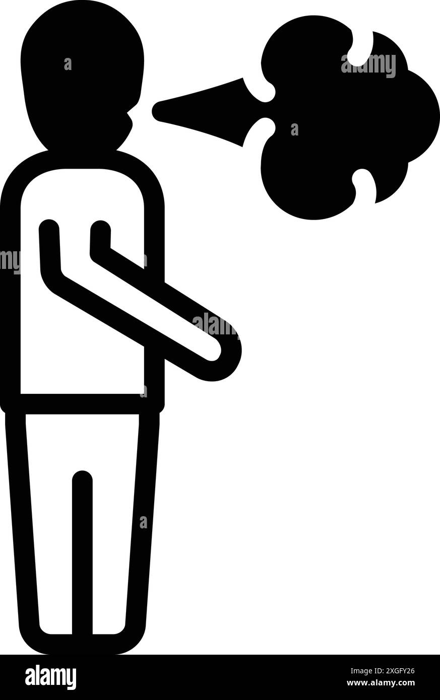 Icon for blowing,insufflation Stock Vector Image & Art - Alamy