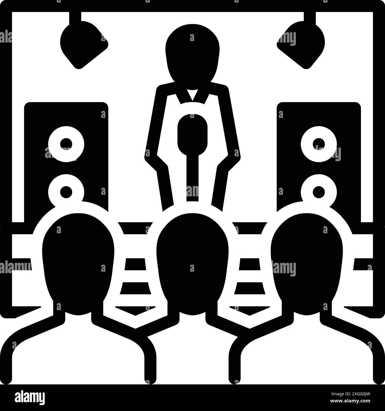 Icon for concerts,stage Stock Vector Image & Art - Alamy