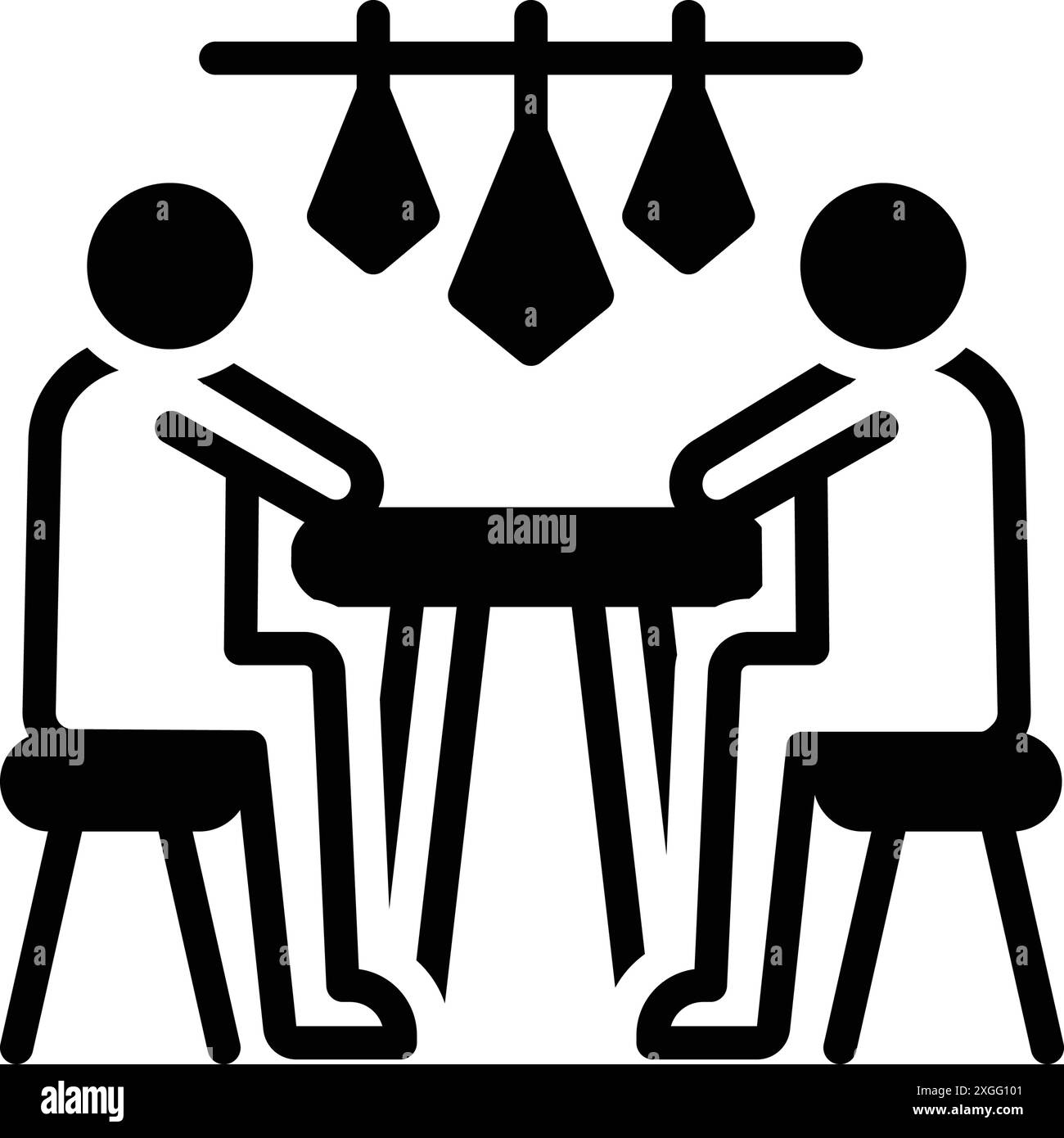 Icon for meet,interview Stock Vector Image & Art - Alamy