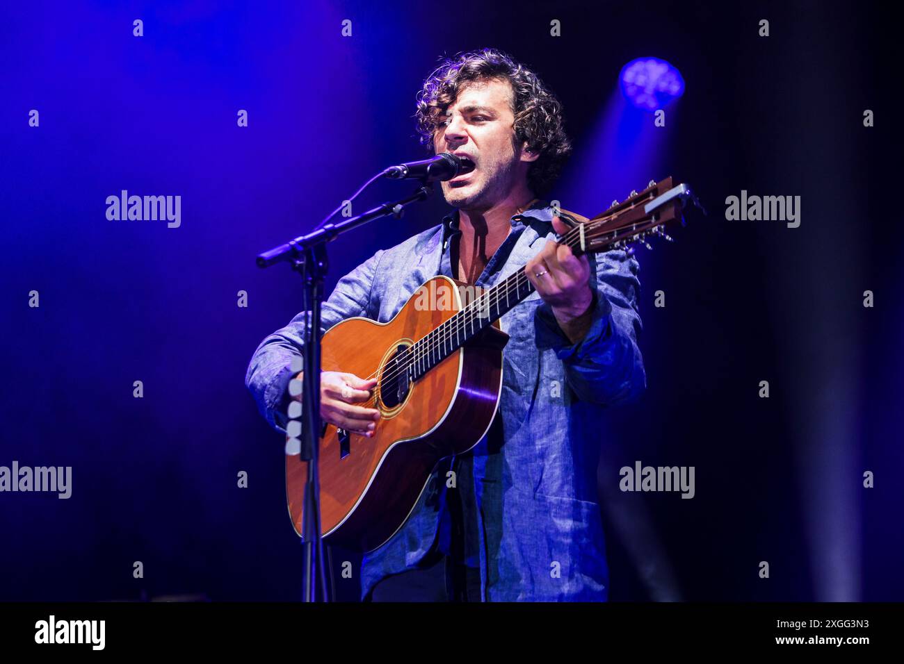 Jack Savoretti - Miss Italia Tour Live concert at Villa Arconati - Bollate, Milan, Italy 08 July 2024 © Giorgia De Dato Stock Photo