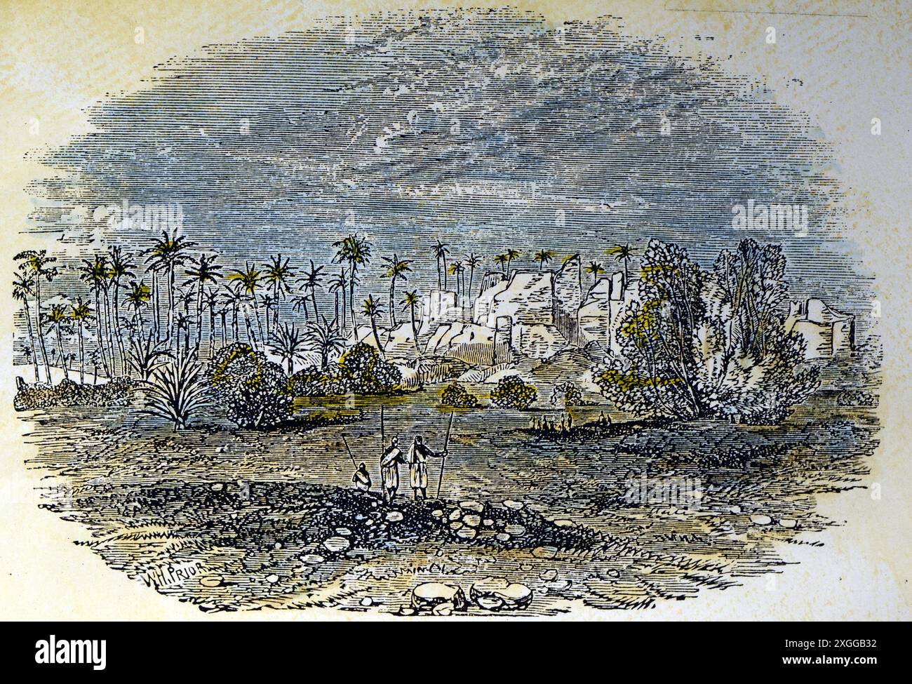 geography-travel-libya-landscapes-abandoned-village-and-date-trees