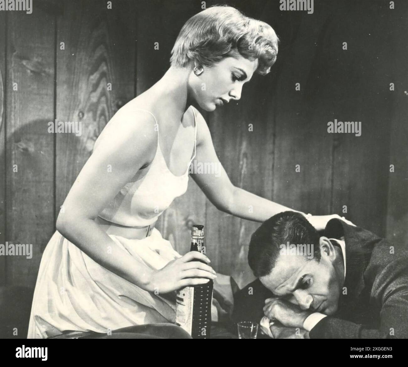 CRY VENGEANCE 1954 Allied Artists Pictures film  with Martha Hyer and Mark Stevens Stock Photo