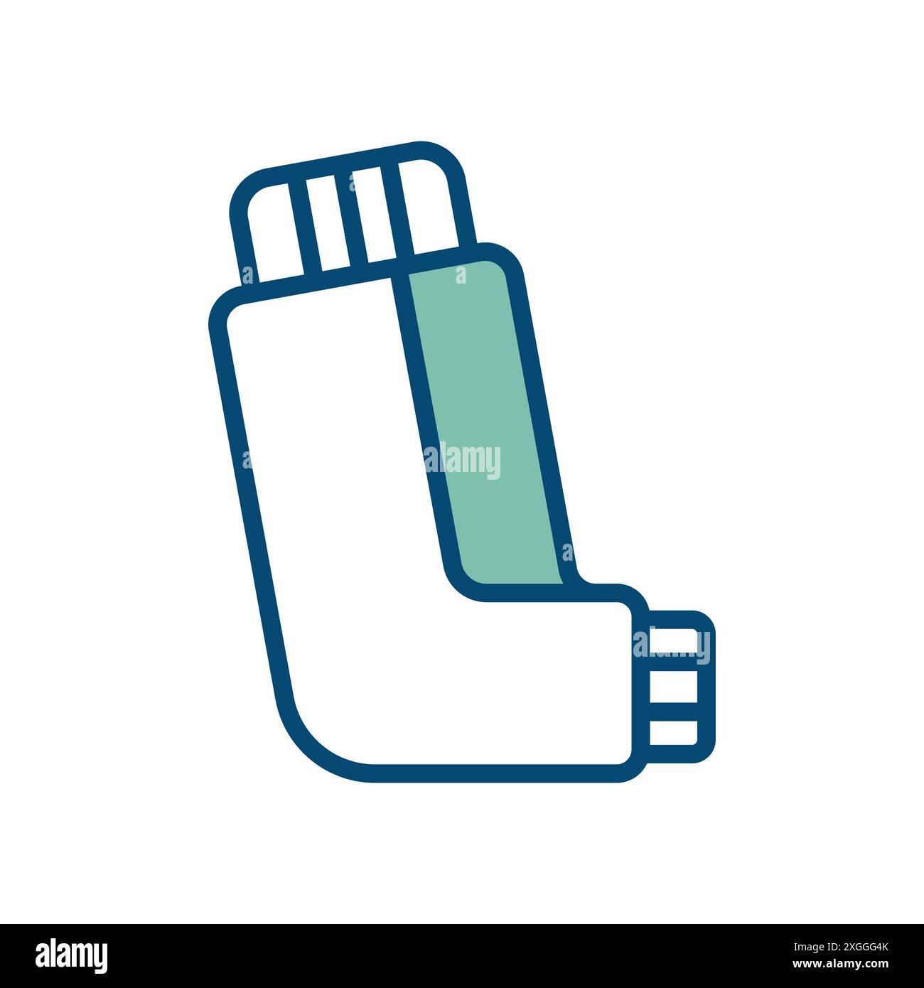 inhaler icon vector design template in white background Stock Vector ...