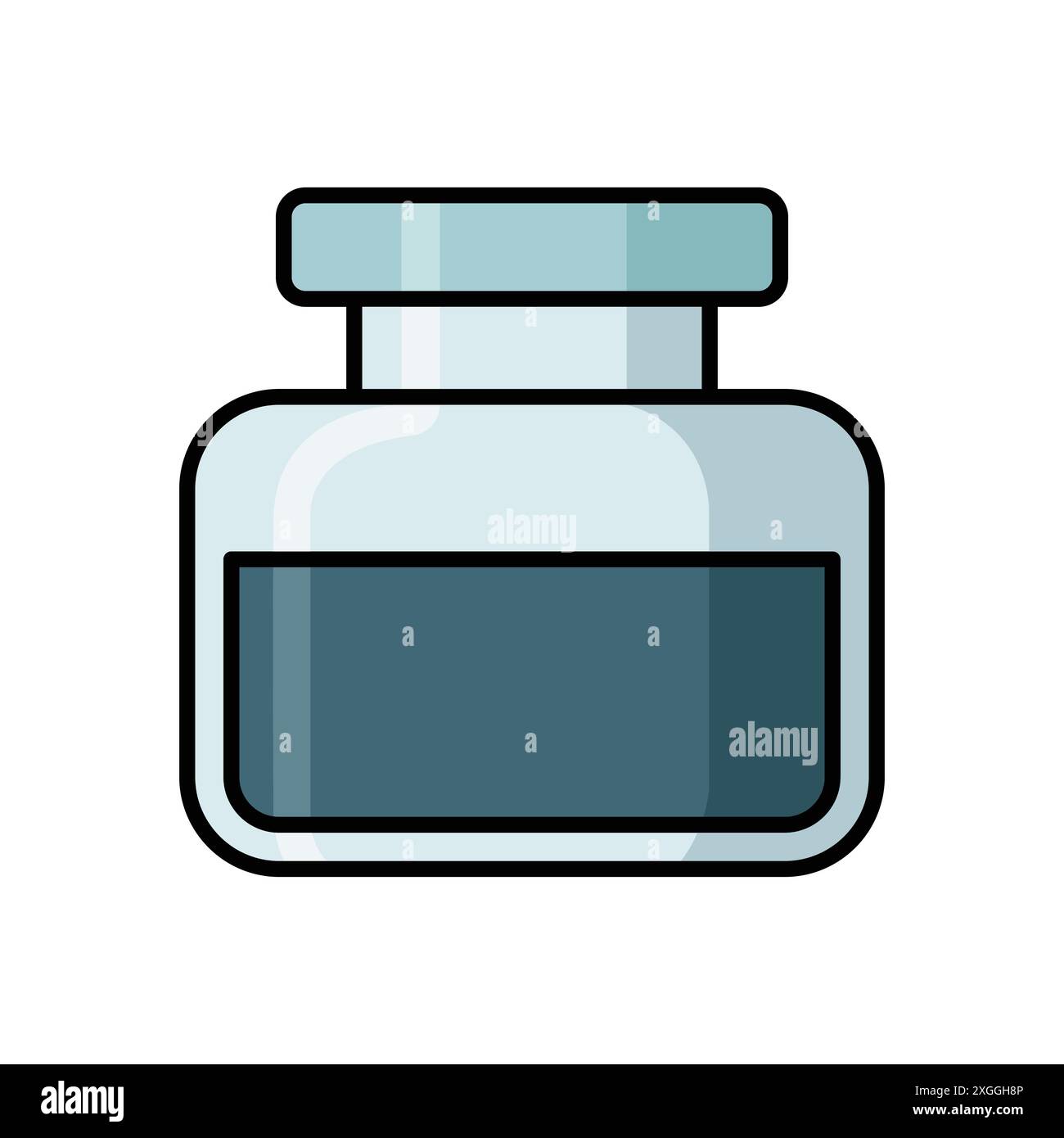 ink icon vector design template in white background Stock Vector
