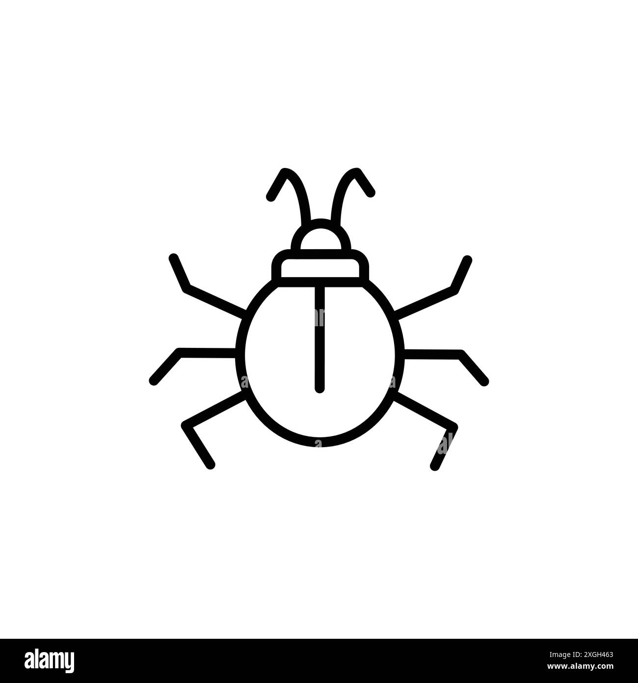 Bed bug sign Stock Vector Images - Alamy