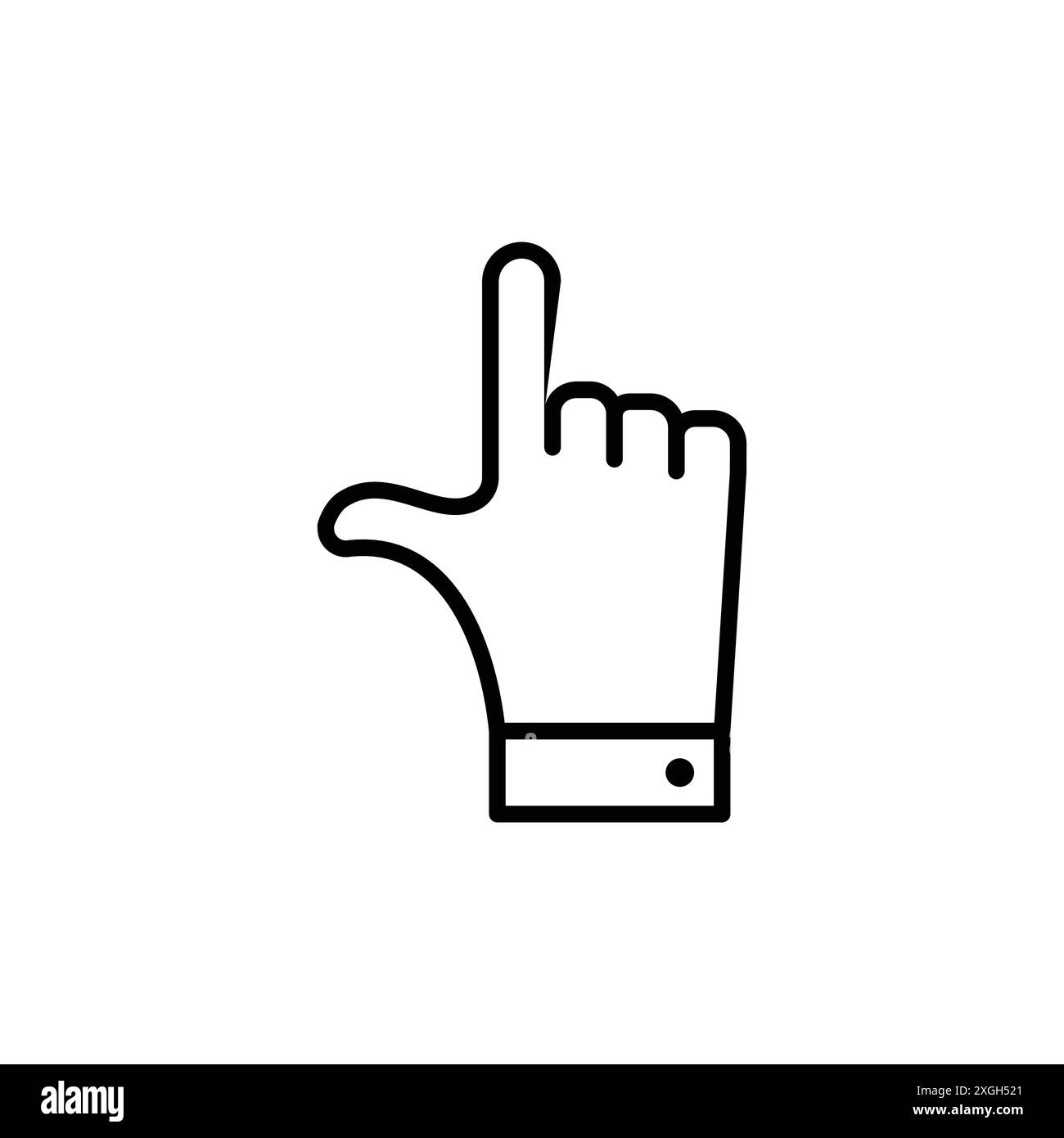 Cursor finger icon vector logo set collection or bundle pack group ...