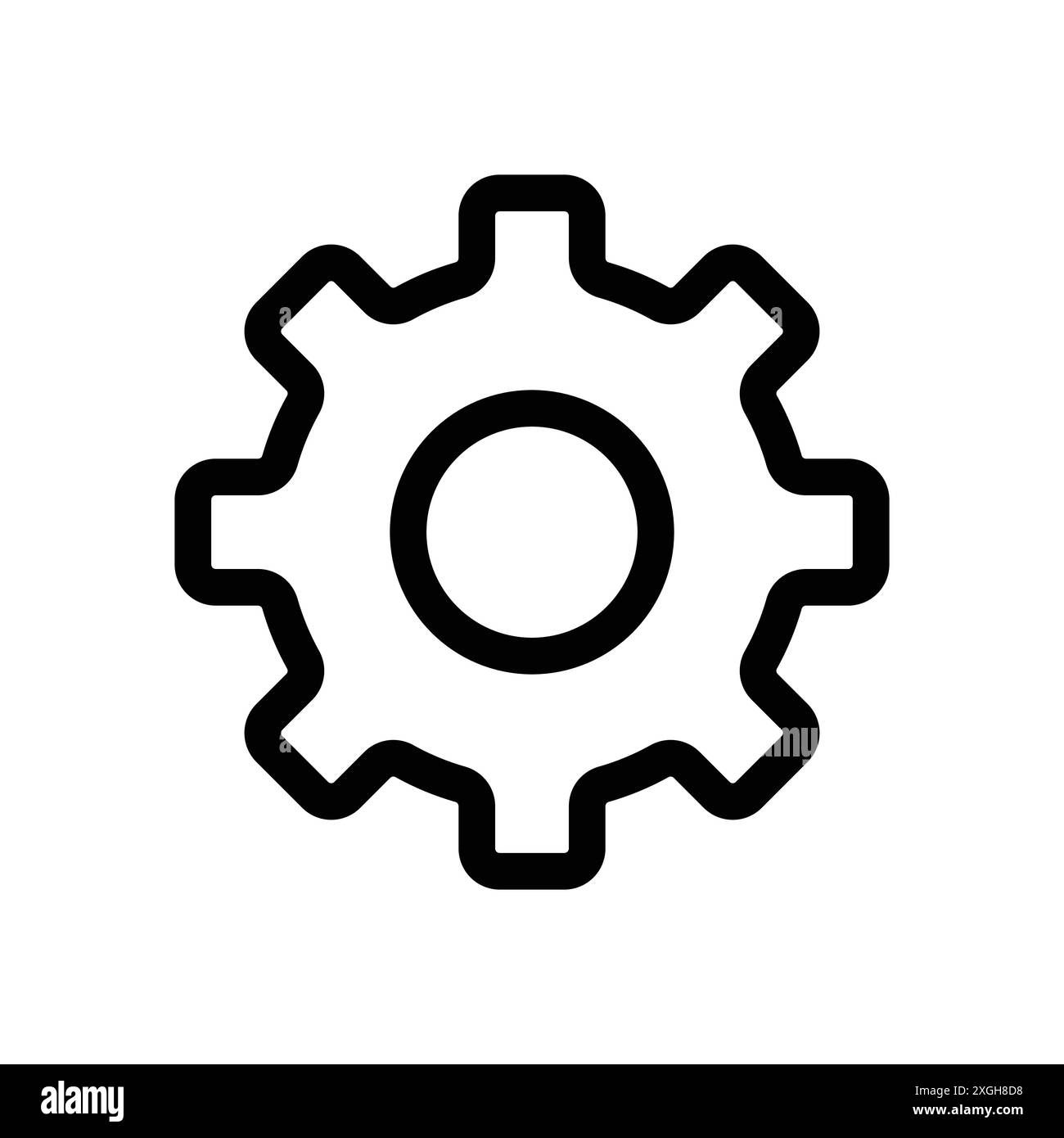 Settings icon vector logo set collection or bundle pack group Stock ...