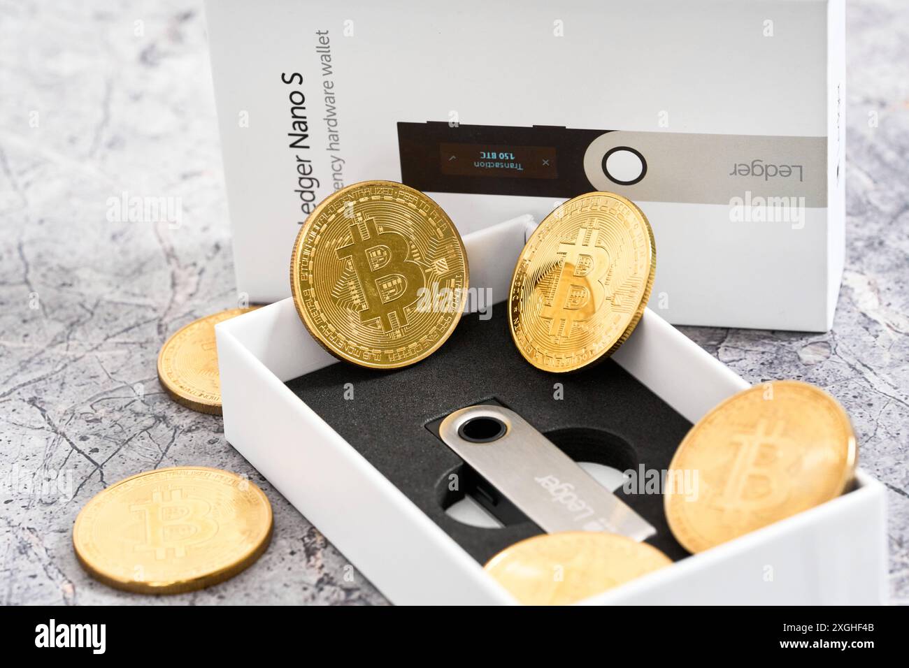 Ledger nano s hi-res stock photography and images - Alamy