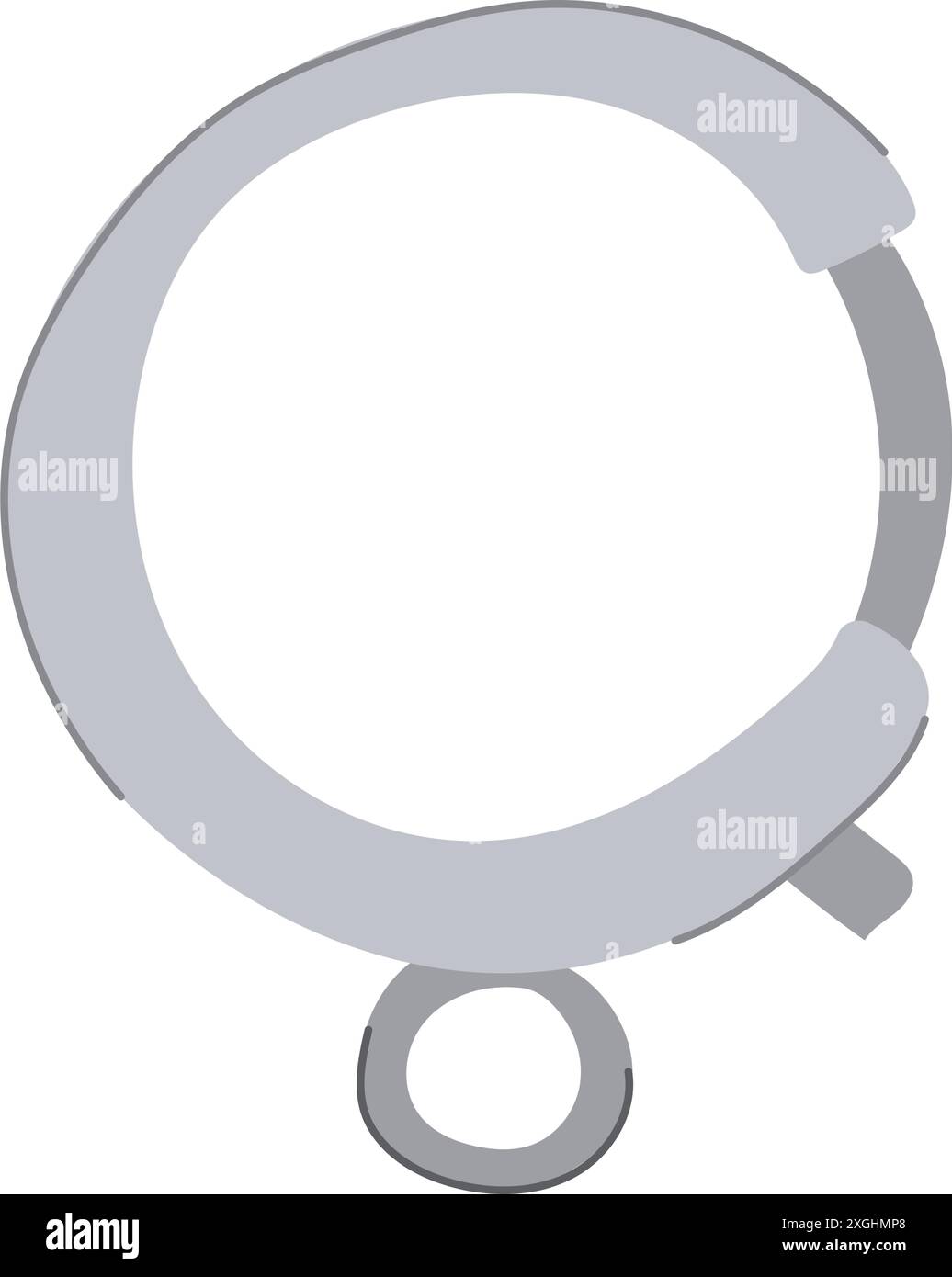 metal clasp jewelry cartoon vector illustration Stock Vector Image ...