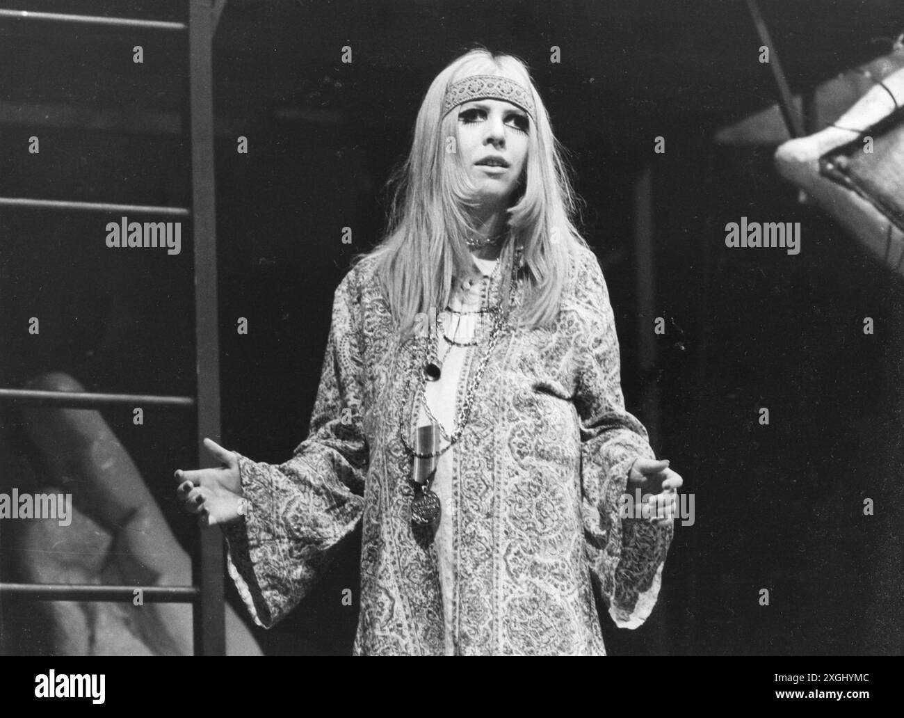heatre / theater, musical, "Hair", German version, director: Werner Schmid, Bertrand Castelli, ADDITIONAL-RIGHTS-CLEARANCE-INFO-NOT-AVAILABLE Stock Photo