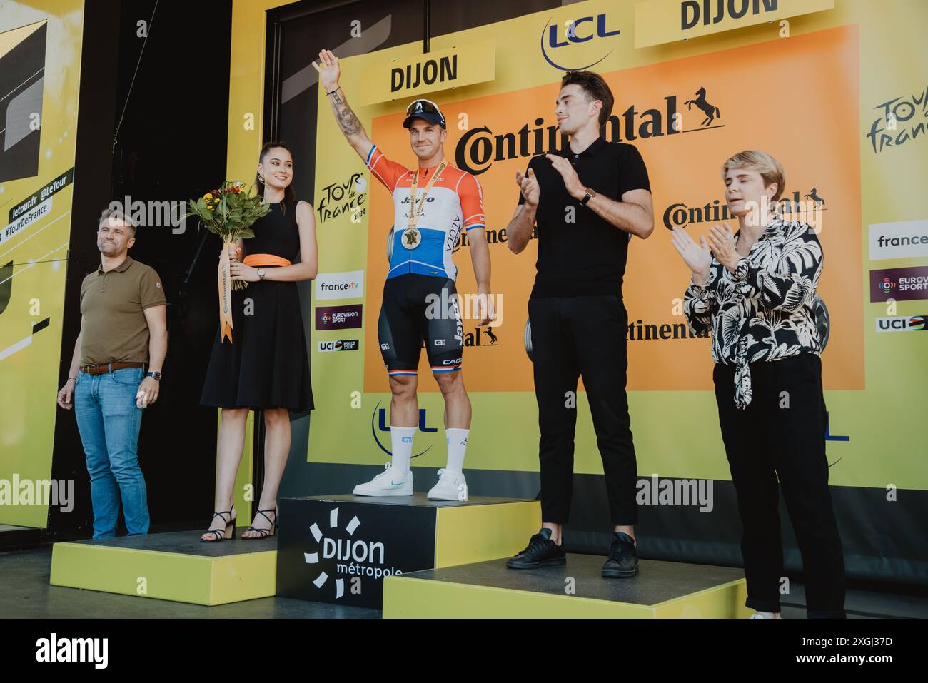 Stage 6 winner - Dylan GROENEWEGEN - Tour de France 2024 - Stage 6 ...