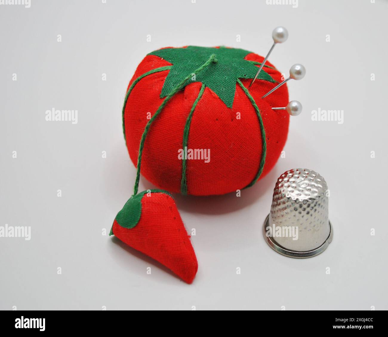 Maxim Tomato Pincushion From Kirby - Cute Needle Felted Pin Cushion