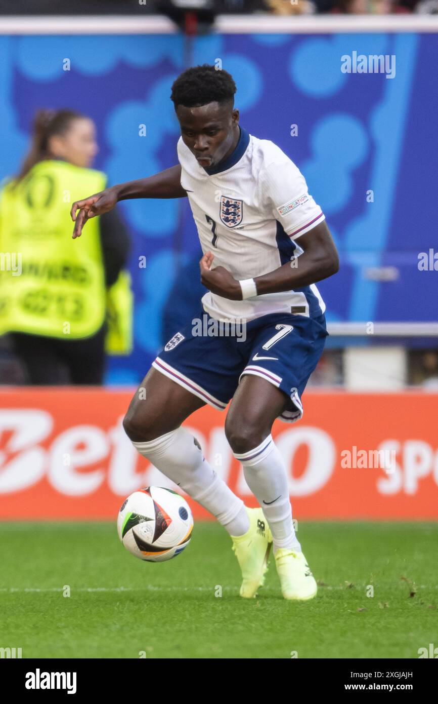 Bukayo Saka (England) ; July 5 ; 2024 Football UEFA Euro Germany