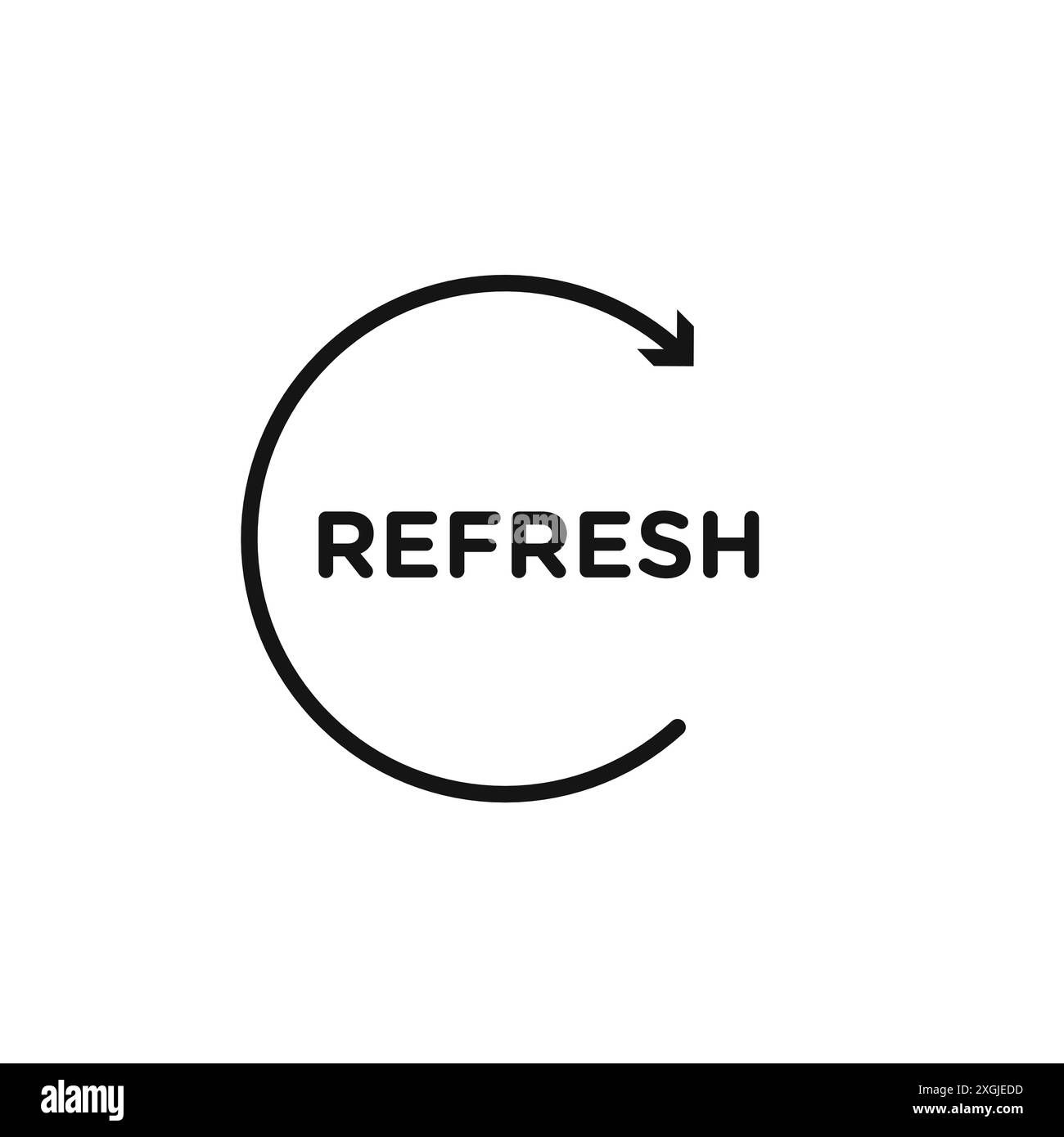 Refresh icon vector logo set collection for web app ui Stock Vector ...