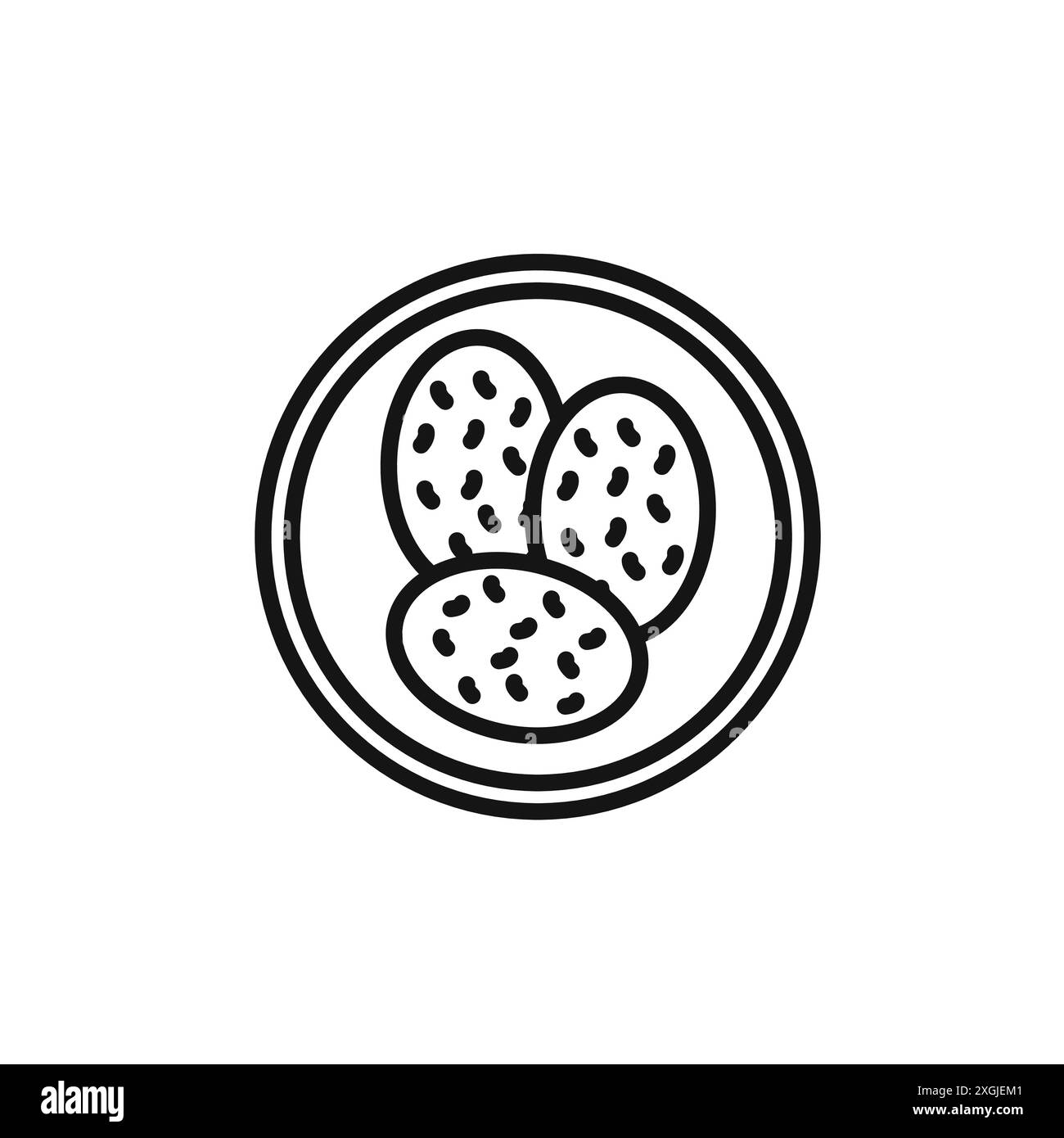 shaobing icon vector logo set collection for web app ui Stock Vector