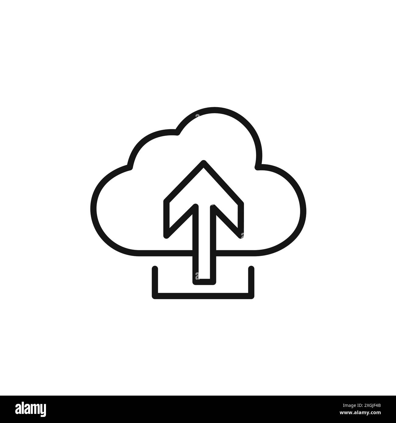 Upload Icon vector logo set collection for web app ui Stock Vector ...