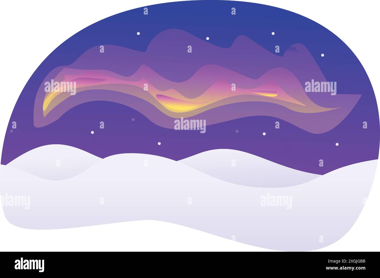 Mesmerizing aurora borealis painting the night sky with vibrant colors ...