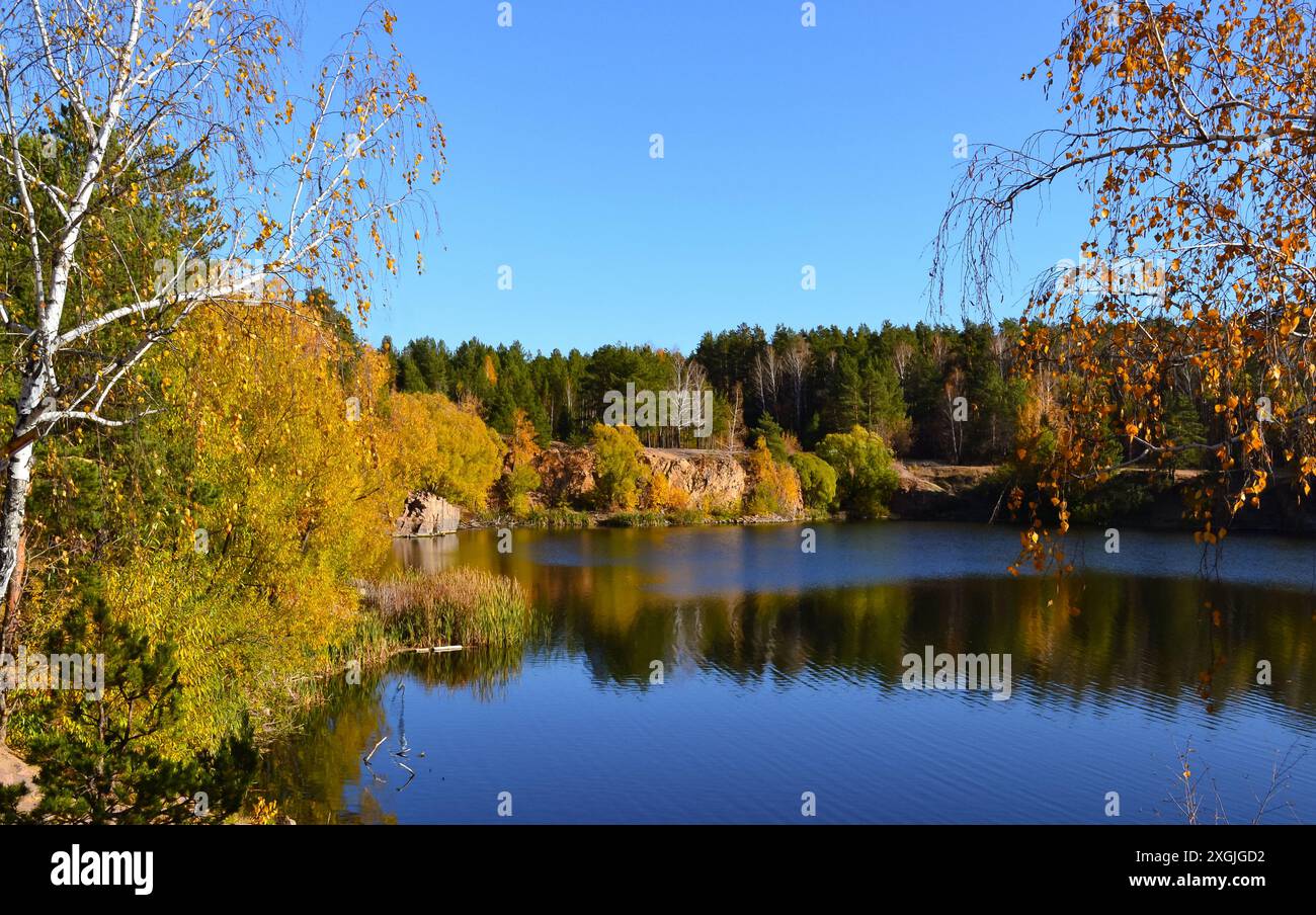 Forest pond sun rays hi-res stock photography and images - Alamy