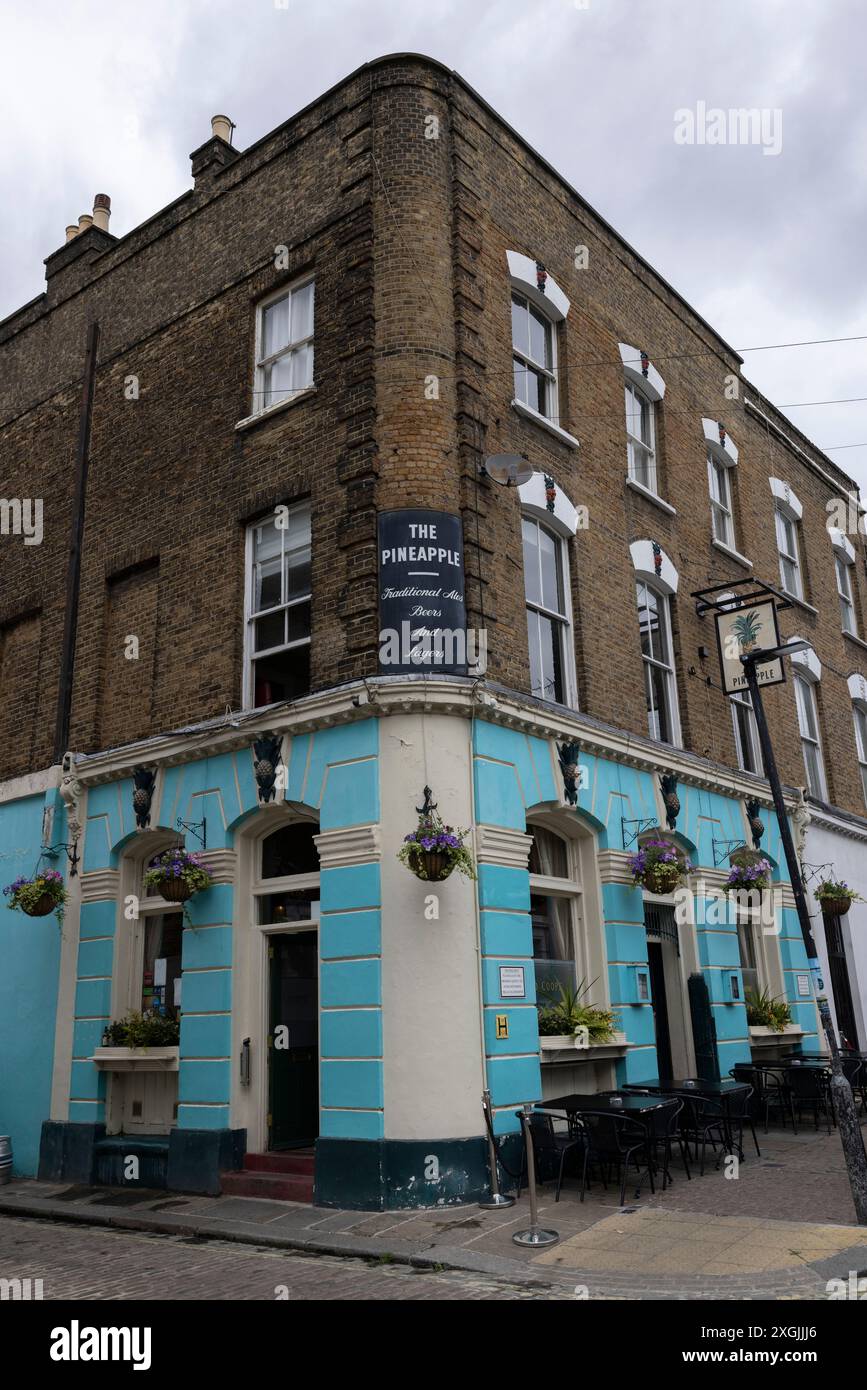 The Pineapple Pub in Kentish Town in North London, local drinking haunt