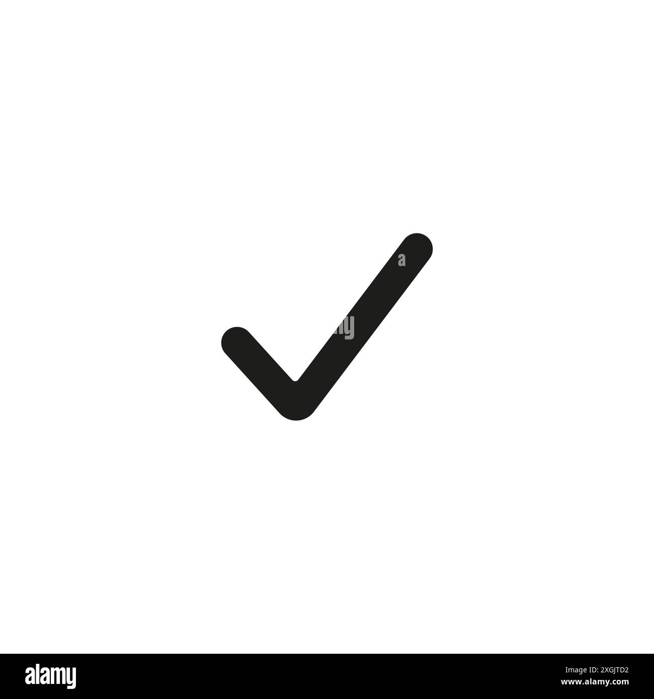 Check mark vector icons. Checklist icon symbol isolated Stock Vector ...