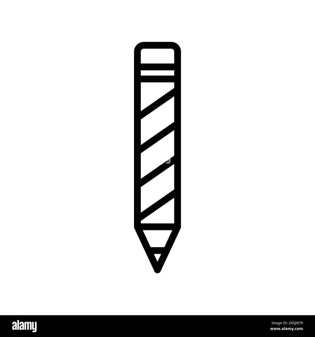Pencil icon vector logo set collection for web app ui Stock Vector ...