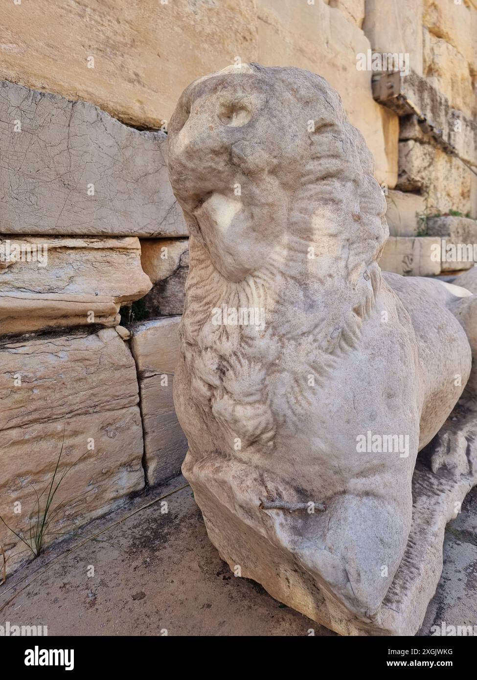 Remains Example Remains of artefacts from the medieval period in Athens Museum. The ...